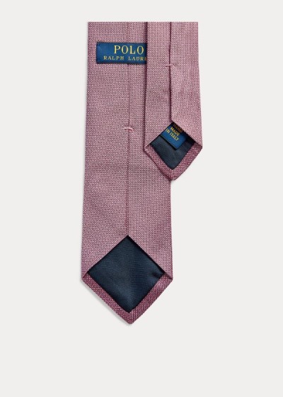 Men's Polo Ralph Lauren Pin Dot Silk Narrow Ties | 012957GWD